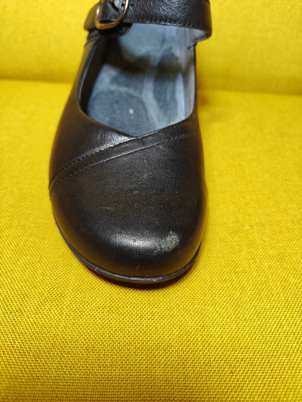 DANSKO Fawna Mary Jane Black Adjustable Buckle Closed-Toe Women's Shoes 10-10.5 - Picture 6 of 8